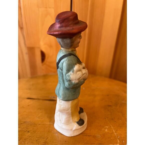Vintage Farmer Figurine, Man with Ax Figurine, Diorama Figurine - Picture 4 of 6